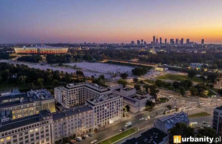 Apartamenty Kanwa - projekt inwestycji, wiz. materiały dewelopera