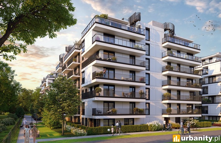 Apartamenty Park Matecznego, wiz. materiały dewelopera