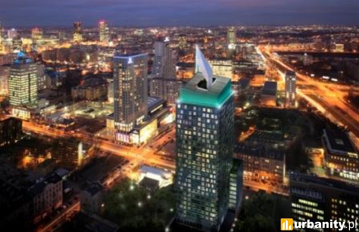 Tak pierwotnie miał wyglądać Emerald Tower przy Grzybowskiej