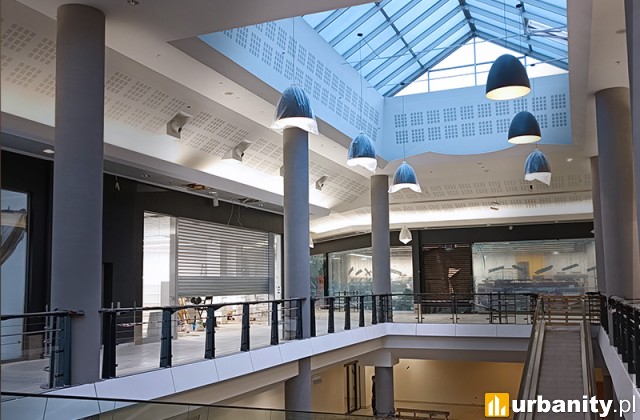 Przebudowane wnętrze centrum handlowego Fort Wola, fot. Mayland Real Estate