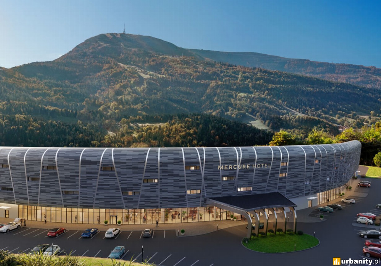 Najdłuższy hotel w Europie zostanie otwarty nieco później. Gigant w Szczyrku to wyjątkowa inwestycja w Beskidach