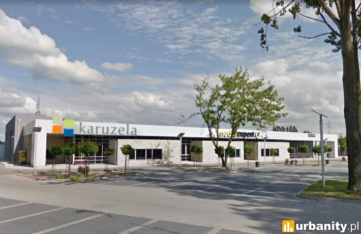 Park handlowy Karuzela w Zduńskiej Woli - wizualizacja