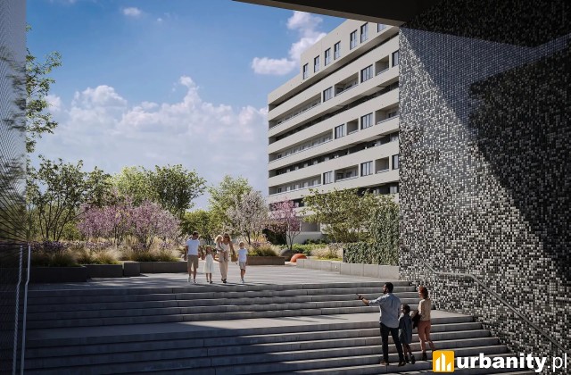 Projekt inwestycji Kosmos na Nowych Żernikach, wiz. Marvipol