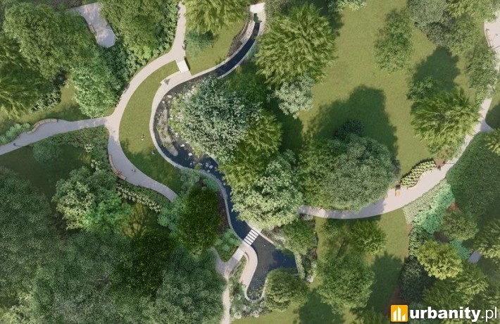 Lamus odżywa! Rewitalizacja rzeki odmieni park i całe miasto, wiz. materiały inwestora
