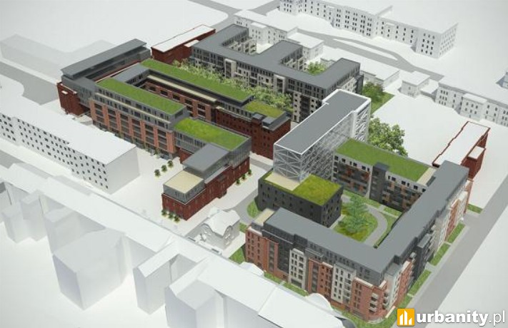 Wizualizacja Modena Park w Poznaniu