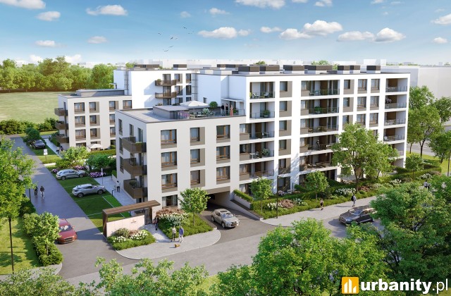Osiedle Przy Forcie w Warszawie, wizualizacja, wiz. materiały dewelopera