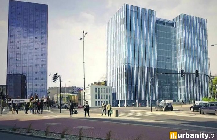 Koncepcja zagospodarowania działki przy ulicy Piłsudskiego 22 w Łodzi
