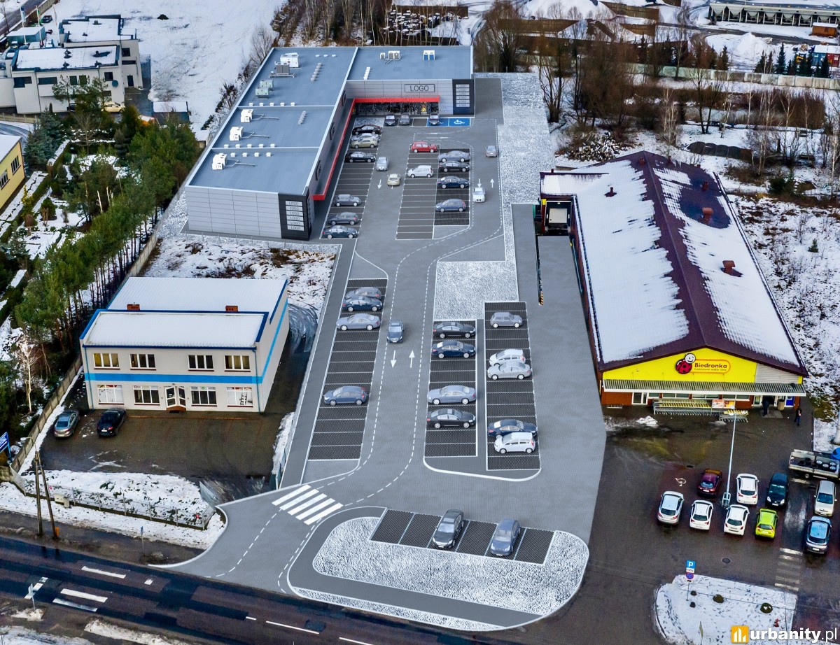 W Rogoźnie powstaje park handlowy. Inwestor podał datę otwarcia