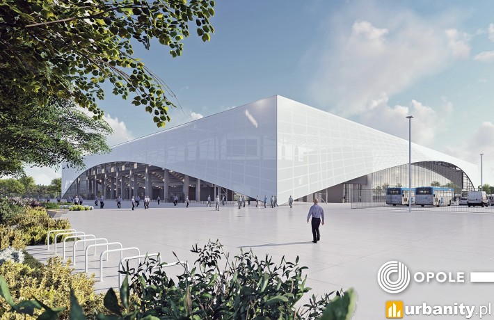 Wizualizacja nowego stadionu w Opolu, wiz. 90 Architekci