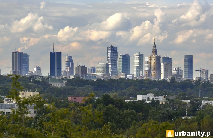 Panorama Warszawy (fot. m.st. Warszawa)