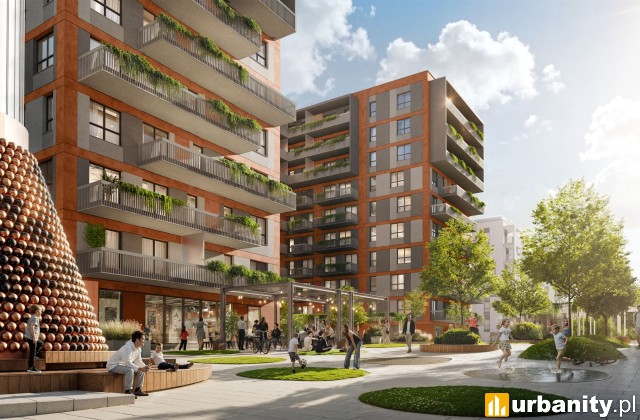 Rusza realizacja nowego etapu osiedla Wieża Jeżyce, wiz. materiały dewelopera