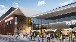 Wizualizacja Galerii Bawełnianka w Bełchatowie