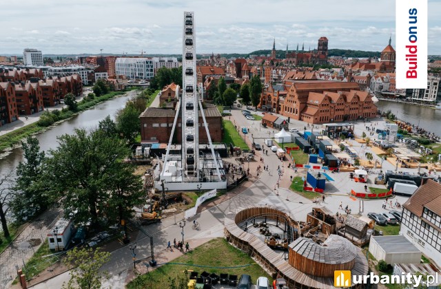 Powstaje nowe koło widokowe AmberSky, fot. Soletanche Polska