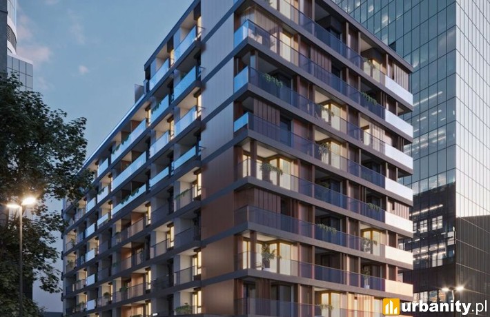 Apartamenty Grzybowska 11 - wizualizacja projektu, wiz. materiały dewelopera