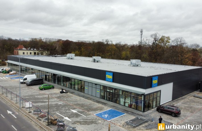 Nowy park handlowy w Toruniu przy centrum handlowym Nowe Bielawy, fot. materiały prasowe