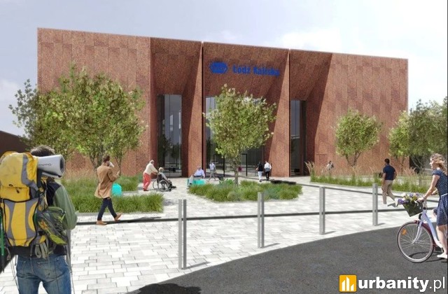 Metamorfoza dworca Łódź Kaliska, wiz. PKP