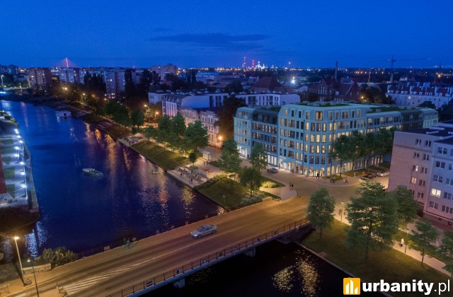 Projekt inwestycji Esencja w Gdańsku, wiz. materiały dewelopera