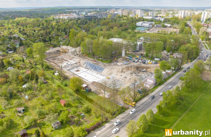 Tak prezentuje się plac budowy inwestycji, fot. Kuba Markiewicz, ARMK