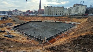 Powstaje pierwszy z dwóch budynków katowickiej inwestycji Nova Mikołowska