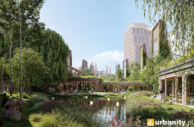 Projekt inwestycji Nowy Wełnowiec w Katowicach, wiz. JEMS Architekci