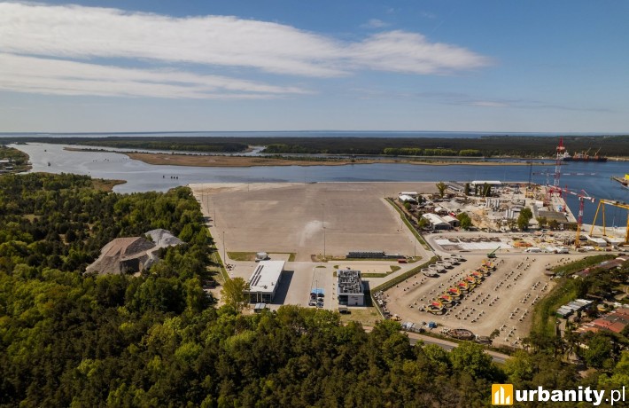 Pierwszy terminal offshore wind w Polsce, fot. Orlen