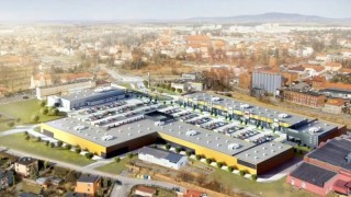 Wizualizacja parku handlowego na terenie po byłej Silesianie w Dzierżoniowie, fot. materiały prasowe