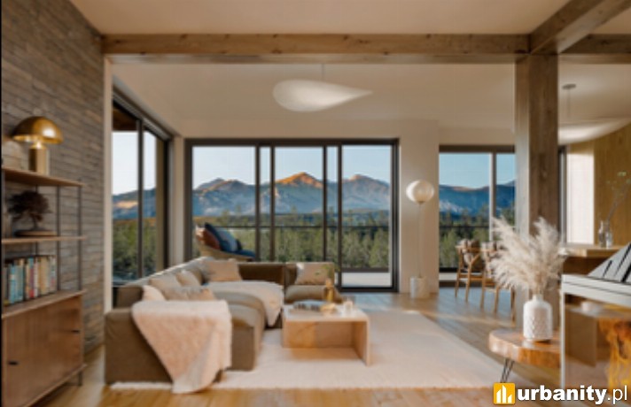 Tatrzańska Poronin, wizualizacja inwestycji, wiz. materiały inwestora