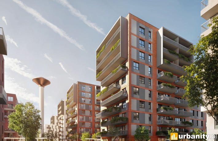 Rusza realizacja nowego etapu osiedla Wieża Jeżyce, wiz. materiały dewelopera