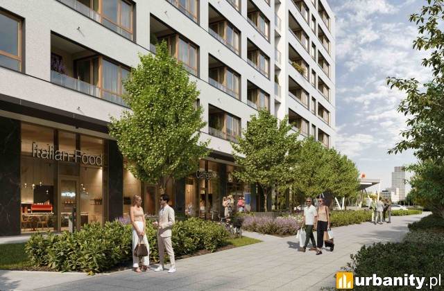 Apartamenty Metro Wilanowska, wizualizacja osiedla, wiz. materiały dewelopera