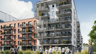 Wizualizacja osiedla Atrium we Wrocławiu, wiz. materiały dewelopera