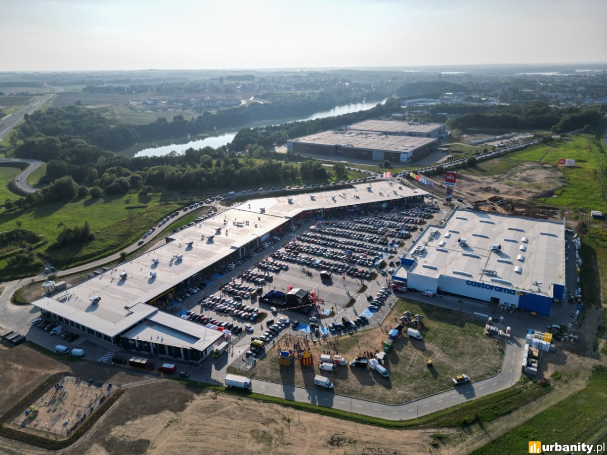 Otwarto największy park handlowy w regionie warmińsko-mazurskim