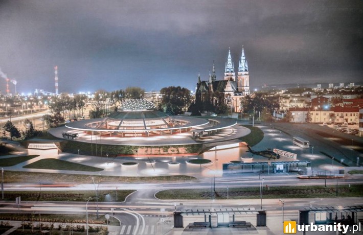 Centrum komunikacyjne w Kielcach - projekt