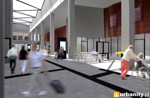 Metamorfoza dworca Łódź Kaliska, wiz. PKP