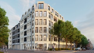 Rusza budowa inwestycji w historycznej części śródmieścia Gdańska z widokiem na wodę Nowej Motławy