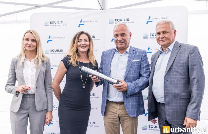 Wiecha na budowie Galerii Andrychów