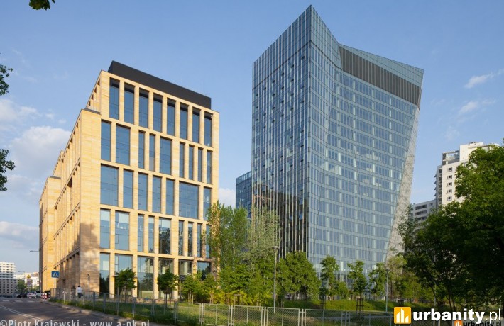 Budynki kompleksu Gdański Business Center w Warszawie (autor zdjęcia - Piotr Krajewski - www.a-pk.pl)