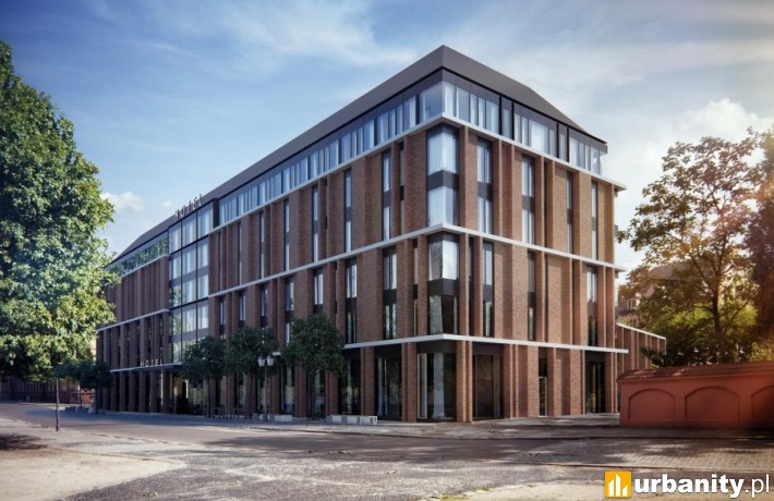 Projekt hotelu, który stanie na placu Katedralnym