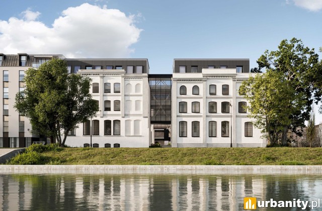 Projekt inwestycji Kamienna 28 w Gdańsku, wiz. materiały dewelopera