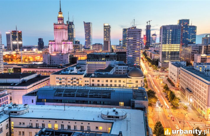 Panorama Warszawy, fot. Walter Herz