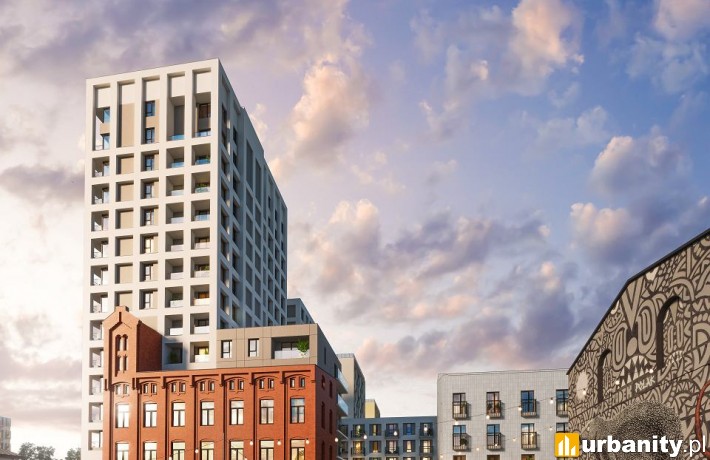 Piotrkowska 217 w Łodzi - wizualizacja