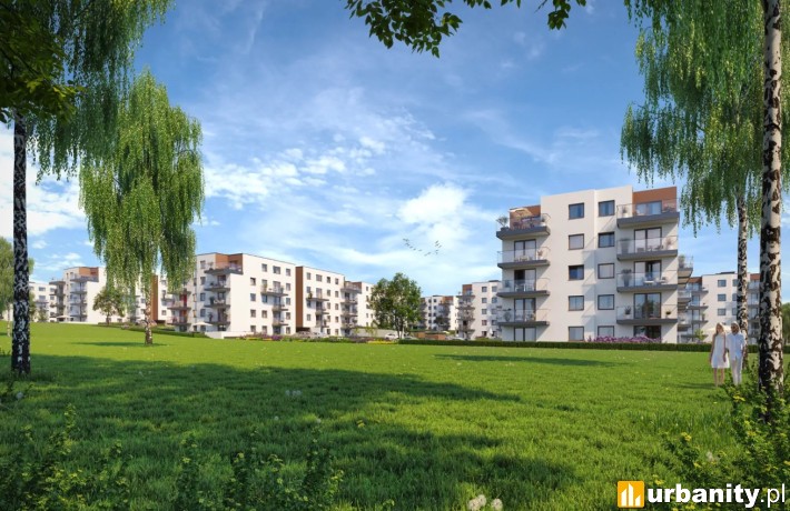 Projekt osiedla Południe Vita w Gdańsku, fot. materiały prasowe