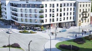 Zabudują pustą działkę w centrum Łodzi. Zabytkowa kamienica integralną częścią inwestycji