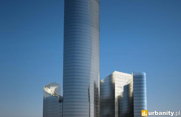 Projekt wieżowca Sky Tower we Wrocławiu