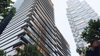 Projekt wieżowca AFI Tower, wiz. JEMS Architekci