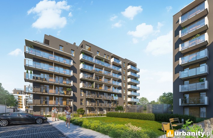 Apartamenty Dmowskiego w Poznaniu - wizualizacja
