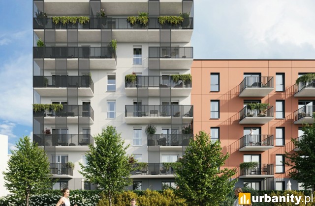 Wizualizacja osiedla Atrium we Wrocławiu, wiz. materiały dewelopera