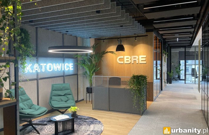 Nowe biuro CBRE w Katowicach