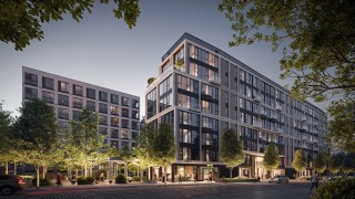 Projekt inwestycji Chłodna 35 w Warszawie, wiz. materiały dewelopera