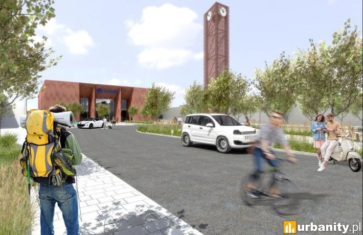 Metamorfoza dworca Łódź Kaliska, wiz. PKP