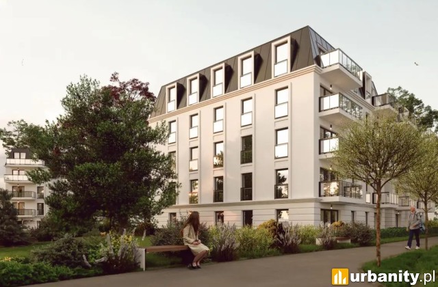 Projekt osiedla Jesionowa Vita w Gdańsku, wiz. Develia
